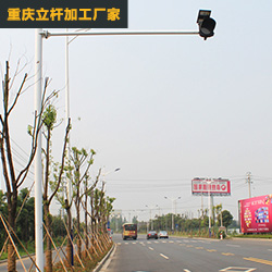 懸臂式太陽能警示桿