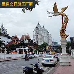 重慶金山寺地區(qū)道路燈桿